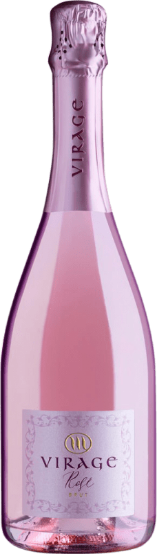11,95 € | 桃红起泡酒 Masottina Virage Metodo Italiano Brut — 起泡酒 干型 Rosé — 桃红葡萄酒 D.O.C. Prosecco 弗留利 - 威尼斯朱利亚 意大利 Glera — 格莱拉 75 cl