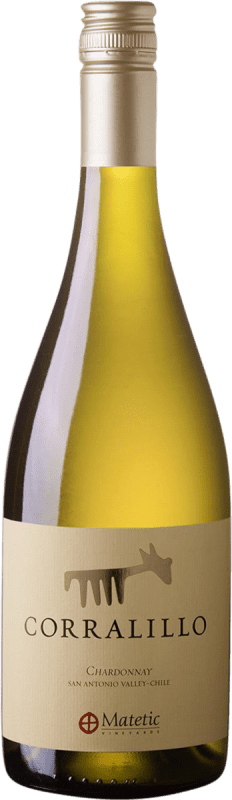 24,95 € 送料無料 | 白ワイン Matetic Corralillo I.G. Valle de Casablanca