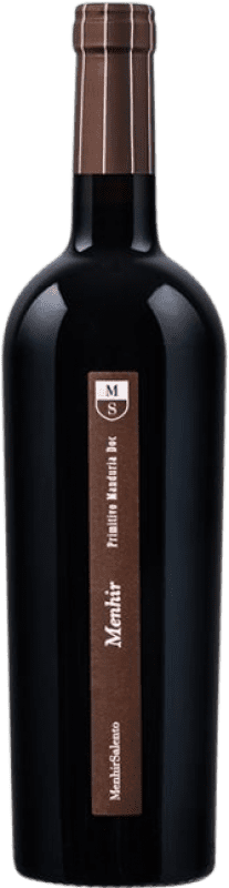 Spedizione Gratuita | Vino Rosso MenhirSalento Anno D.O.C. Primitivo di Manduria Puglia Italia Primitivo 75 cl