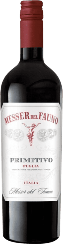 11,95 € Envío gratis | Vino tinto Messer del Fauno I.G.T. Puglia
