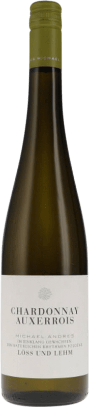 Бесплатная доставка | Белое вино Michael Andres Löss und Lehm Chardonnay Auxerrois Q.b.A. Pfälz Пфальце Германия Chardonnay — Шардоне, Pinot Auxerrois — Пино Оксерруа 75 cl