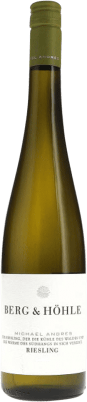 Бесплатная доставка | Белое вино Michael Andres Berg & Höhle Q.b.A. Pfälz Пфальце Германия Riesling 75 cl