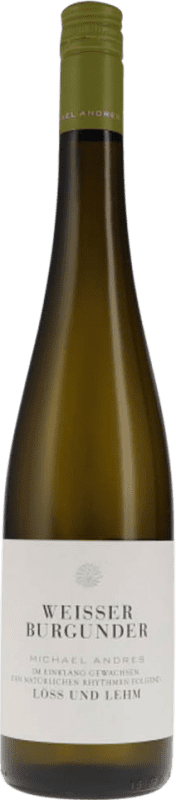 Бесплатная доставка | Белое вино Michael Andres Löss und Lehm Q.b.A. Pfälz Пфальце Германия Pinot White 75 cl