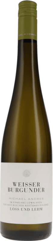 免费送货 | 白葡萄酒 Michael Andres Löss und Lehm Q.b.A. Pfälz 普法尔茨 德国 Pinot Blanc — 白皮诺 75 cl