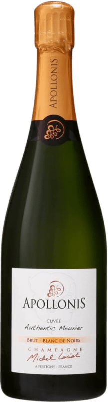 送料無料 | 白スパークリングワイン Michel Loriot Apollonis Authentic Blanc de Noirs Festigny Brut A.O.C. Champagne シャンパン フランス Pinot Meunier 75 cl