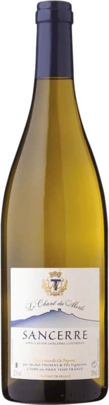 10,95 € Envio grátis | Vinho branco Michel Thomas Blanc A.O.C. Sancerre Meia Garrafa 37 cl