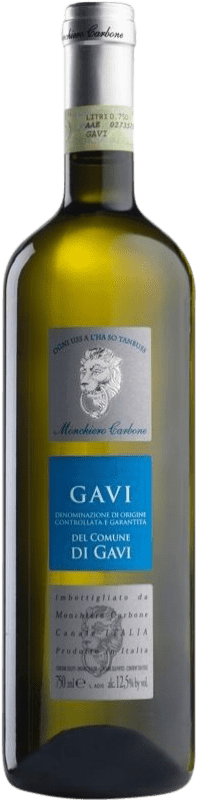 Бесплатная доставка | Белое вино Monchiero Carbone Comune D.O.C.G. Cortese di Gavi Пьемонте Италия Cortese — Кортезе 75 cl