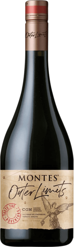 Free Shipping | Red wine Montes Outer Limits CGM I.G. Valle Central Central Valley Chile Grenache, Carignan, Mourvèdre 75 cl