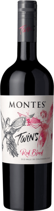 12,95 € | Красное вино Montes Twins I.G. Valle Central Центральная долина Чили Tempranillo, Cabernet Sauvignon, Nebbiolo, Carmenère 75 cl