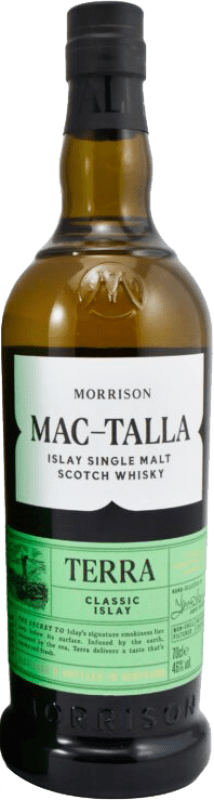 63,95 € | Whisky Single Malt Morrison Scotch Mac Talla Terra Islay Reino Unido 70 cl