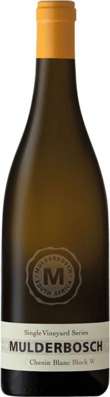 Envoi gratuit | Vin blanc Mulderbosch Single Vineyard Block W I.G. Stellenbosch Stellenbosch Afrique du Sud Chenin Blanc 75 cl