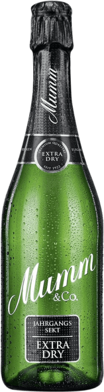 Бесплатная доставка | Белое игристое Mumm. Jahrgangssekt Extra Dry Экстра сухой Германия 75 cl