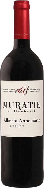 17,95 € Envio grátis | Vinho tinto Muratie Estate Alberta Annemarie I.G. Stellenbosch