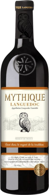 Бесплатная доставка | Красное вино Mythique Rouge A.O.C. Languedoc Лангедок Франция Grenache, Carignan, Nebbiolo 75 cl