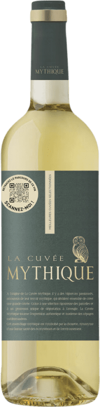 Envio grátis | Vinho branco Mythique La Cuvée Blanc I.G.P. Vin de Pays d'Oc Languedoque-Rossilhão França Grenache Branca, Viognier, Marsanne, Bourboulenc 75 cl