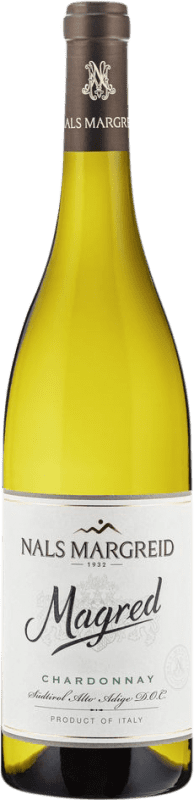 Бесплатная доставка | Белое вино Nals Margreid Magred D.O.C. Südtirol Alto Adige Tirol del Sur Италия Chardonnay — Шардоне 75 cl