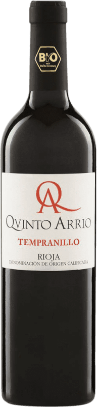 Free Shipping | Red wine Navarrsotillo Quinto Arrio D.O.Ca. Rioja The Rioja Spain Tempranillo Organic 75 cl