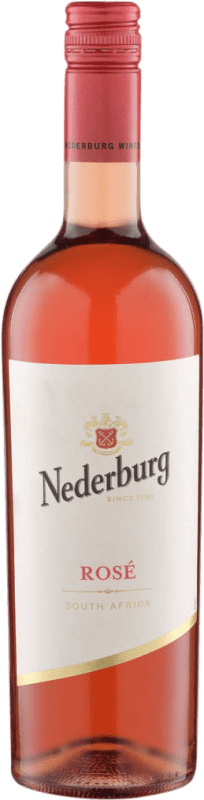 Kostenloser Versand | Rosé-Wein Nederburg Rosé W.O. Western Cape Western Cape South Coast Südafrika Merlot, Cabernet Sauvignon, Nebbiolo, Pinotage 75 cl