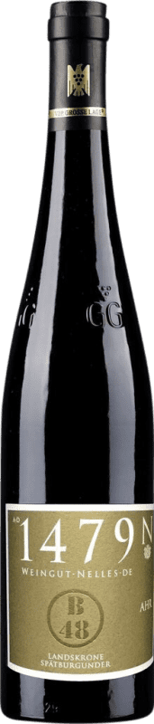 Free Shipping | Red wine Nelles 1479 B 48 Heimersheimer Landskrone V.D.P. Grosses Gewächs GG Ahr Germany Pinot Black 75 cl