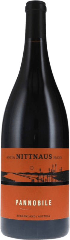 85,95 € Envio grátis | Vinho tinto Nittnaus Anita & Hans Pannobile Rotwein I.G. Burgenland Garrafa Magnum 1,5 L