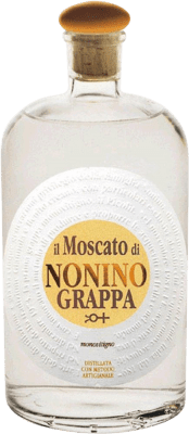 Grappa Nonino Moscato — Muskateller Bianco — Weißer Spezialflasche 2 L