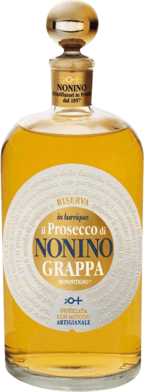 Envio grátis | Aguardente Grappa Nonino Il Prosecco Monovitigno im Barrique Gereift Friuli-Venezia Giulia Itália Glera Garrafa Especial 2 L