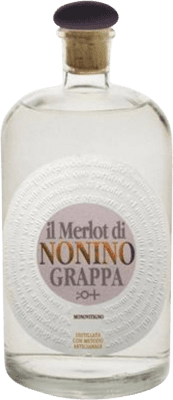 Grappa Nonino Monovitigno Klares Destillat Friuli Spezielle Flasche 2 L