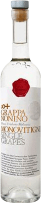 Envio grátis | Aguardente Grappa Nonino Monovitigno Single Grapes D.O.C. Friuli Friuli-Venezia Giulia Itália Garrafa Medium 50 cl