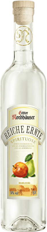 免费送货 | 利口酒 Echter Nordhäuser Reiche Ernte Apfel Birne 德国 瓶子 Medium 50 cl