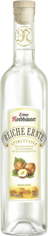 Kostenloser Versand | Liköre Nordbrand Nordhausen Reiche Ernte Haselnuss Deutschland Medium Flasche 50 cl