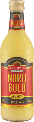 Envio grátis | Licores Nordbrand Nordhausen Advokat Eierlikör Alemanha Garrafa Terço 35 cl