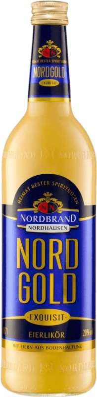 Envio grátis | Licores Nordbrand Nordhausen Exquisit Eierlikör Alemanha 70 cl