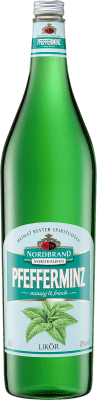 Liköre Nordbrand Nordhausen Pfefferminzlikör Spezielle Flasche 3 L