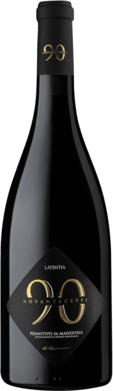 18,95 € Envio grátis | Vinho tinto Novantaceppi D.O.C. Primitivo di Manduria
