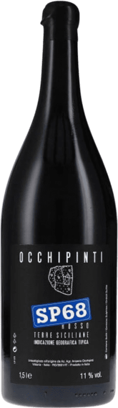 74,95 € Free Shipping | Red wine Arianna Occhipinti SP68 Rosso D.O.C. Sicilia Magnum Bottle 1,5 L