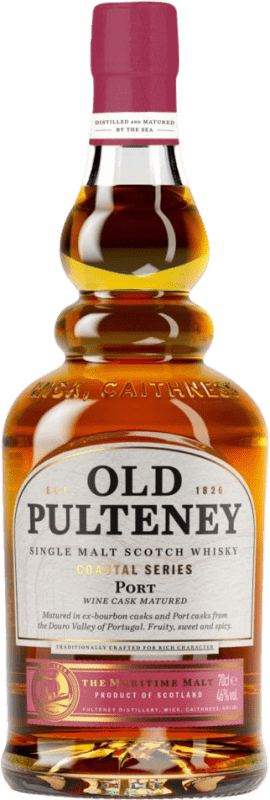 129,95 € Envío gratis | Whisky Single Malt Old Pulteney Port Cask Coastal Series