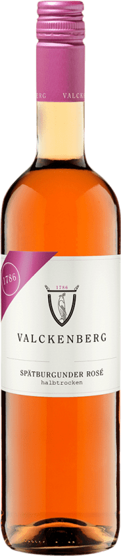 9,95 € | Розовое вино P.J. Valckenberg Rosé Полусухое Полусладкое Q.b.A. Rheinhessen Rheinhessen Германия Pinot Black 1 L