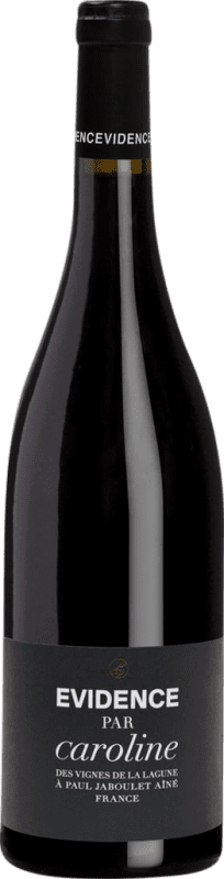 Бесплатная доставка | Красное вино Paul Jaboulet Aîné Évidence par Caroline A.O.C. Côtes du Rhône Рона Франция Merlot — Мерло, Syrah — Сира, Cabernet Sauvignon — Каберне Совиньон, Petit Verdot 75 cl