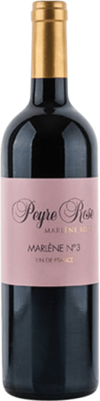 Free Shipping | Red wine Peyre Rose Marlene Nº 3 Languedoc-Roussillon France Syrah, Grenache 75 cl