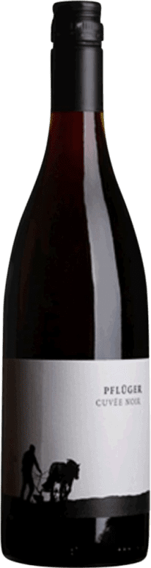 Free Shipping | Red wine Pflüger Cuvée Noir Dry Q.b.A. Pfälz Pfälz Germany Merlot, Dornfelder 75 cl