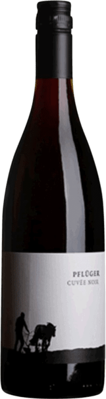9,95 € Free Shipping | Red Wine Pflüger Trocken — Dry Cuvée, Noir — Black Q.b.A. Pfälz