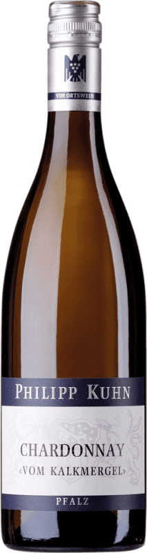 28,95 € Envio grátis | Vinho Branco Philipp Kuhn Dirmsteiner vom Kalkmergel Trocken — Seco Q.b.A. Pfälz