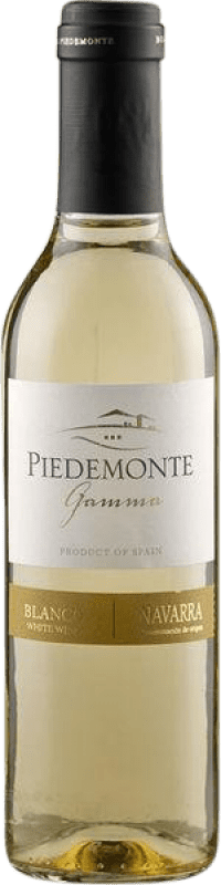 3,95 € 送料無料 | 白ワイン Piedemonte Gamma Blanco D.O. Navarra ハーフボトル 37 cl
