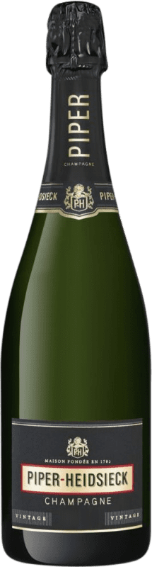 Бесплатная доставка | Белое игристое Piper-Heidsieck Vintage брют A.O.C. Champagne шампанское Франция Nebbiolo, Chardonnay 75 cl