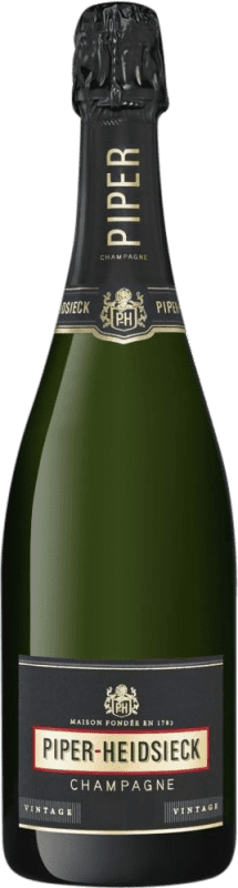 91,95 € Spedizione Gratuita | Spumante Bianco Piper-Heidsieck Brut Vintage A.O.C. Champagne