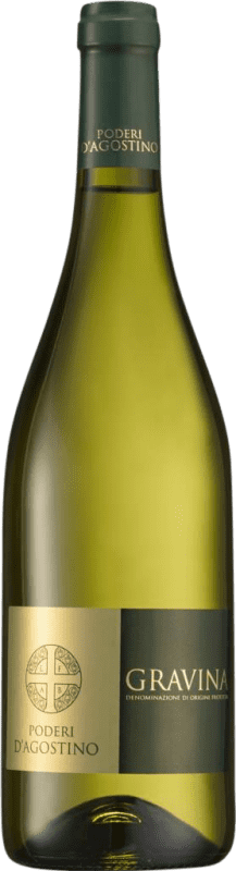 Kostenloser Versand | Weißwein Poderi d'Agostino D.O.C. Gravina Italien Malvasía, Greco Ökologisch 75 cl
