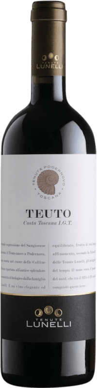 送料無料 | 赤ワイン Podernovo Teuto I.G.T. Toscana トスカーナ イタリア Merlot, Sangiovese 75 cl