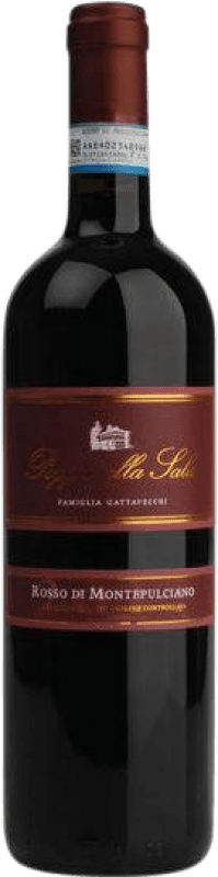 18,95 € Spedizione Gratuita | Vino rosso Poggio alla Sala D.O.C. Rosso di Montepulciano