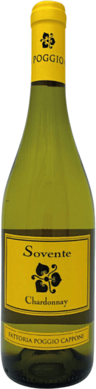 Envoi gratuit | Vin blanc Poggio Capponi Bianco Sovente I.G.T. Toscana Toscane Italie 75 cl