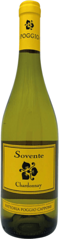 21,95 € Spedizione Gratuita | Vino Bianco Poggio Capponi Sovente I.G.T. Toscana